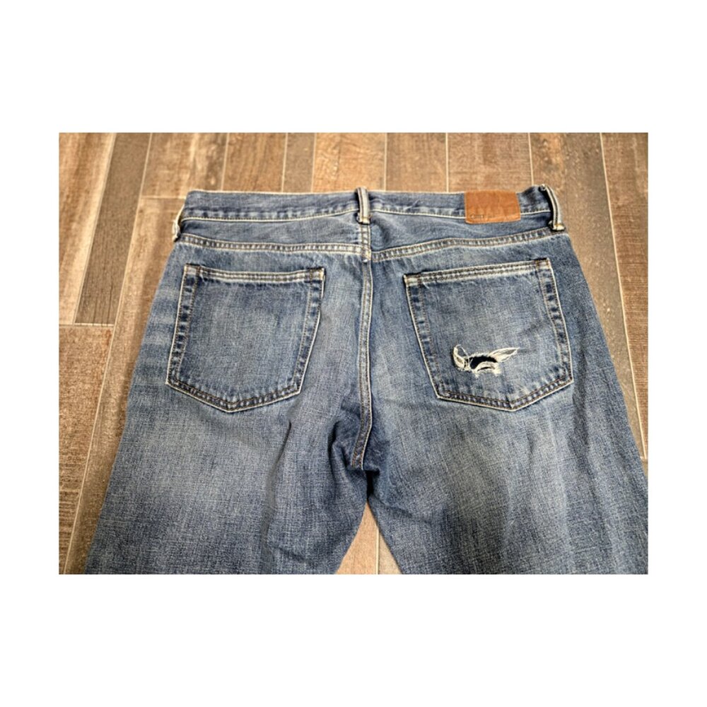 ❤️GAP 1969 slim fit jeans 32x32 size. Blue denim mens jeans. - Picture 5 of 9